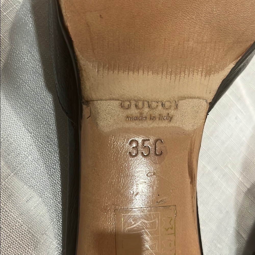 Gucci Black Leather Horsebit Mules - Picture 5 of 8